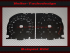 Speedometer dials for Land Rover Range Rover Evoque L551 2019 180 Mph to 290 Kmh 8000 RPM