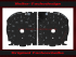 Speedometer dials for Land Rover Range Rover Evoque L551 2019 180 Mph to 290 Kmh 8000 RPM