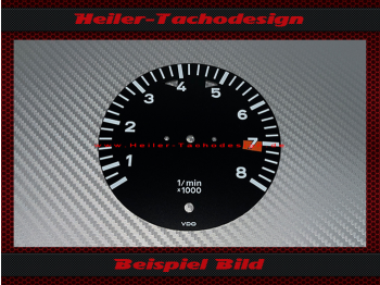 Drehzahlmesser Zifferblatt für Porsche 911 8000 UPM - 5