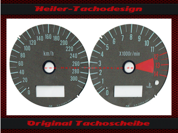 Speedometer Disc for Kawasaki ZX-12R 2001 to 2007 300 Kmh