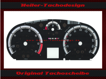 Speedometer Disc for Opel Corsa D Diesel 200 Kmh 80 RPM 2014 Display ca.34,5 x 30,0 mm