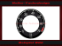 Tachometer Sticker for Mercedes W111 W112 W113 - 2