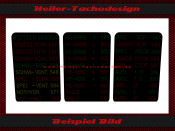 Set Glasskalen für Panzer