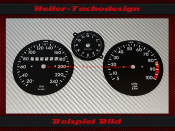 Speedometer Discs for Opel Kadett C 240 Kmh 10 UPM with...