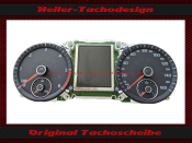 Speedometer Disc for VW Passat CC Diesel Mph to Kmh to 2012