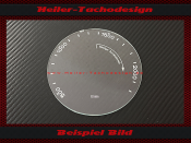 Tacho glass for tractor meter Eicher EM500 without overdrive