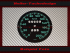 only Speedometer Disc for Porsche 356 from Veigel 1954 Mph to Kmh