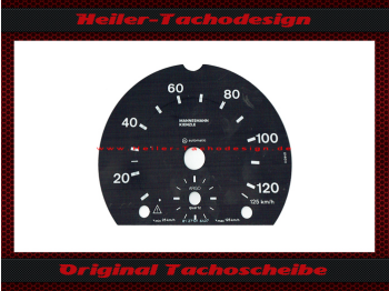 Tachoscheibe für TCO 1318 Mannesmann Kienzle LKW Fahrtenschreiber 120 Kmh