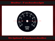 Tachometer VDO General 0 to 8 RPM Ø48 mm
