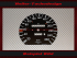 Tachoscheibe für Mercedes W126 560 SEC S Klasse 160 Mph zu 260 Kmh - 2