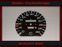 Speedometer Disc for Mercedes W126 560 SEC S Class 160 Mph to 260 Kmh - 2