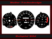 Tachoscheiben für Mercedes W107 R107 SL...