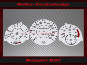 Tachoscheiben für Mercedes W107 R107 SL...