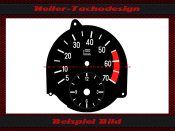 Tachometer Disc for Mercedes SL W107 R107 W116 with Clock...