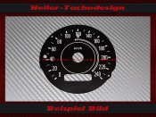 Speedometer Sticker for Dodge Charger 1973 150 Mph to 240...