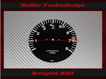 Drehzahlmesser Zifferblatt für Porsche 911 8000 UPM - 7