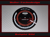 Traktormeter Tachoscheibe für Lamborghini 2R Ø104 mm
