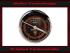Tachoscheibe für Traktormeter Lamborghini 2R Ø104 mm