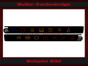 Tachosymbole Tacho Symbole Leisten für Mercedes 320...