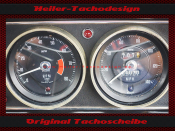 Set of speedometer discs for Ford Lotus Cortina Mk2 1967...