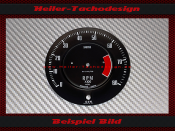 Tachometer Disc for Ford Lotus Cortina Mk2 1967 Ø...