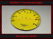 Tachometer Disc for 911 7000 RPM
