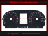 Speedometer disc for Dacia Duster 2 2019 to 2025 220 Kmh 7000 UPM