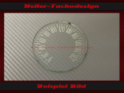 Speedometer Disc for Lincoln Continental Mark 2 1955 140 Mph to 220 Kmh