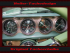 Tacho oder Drehzahlmesser oder Kombiinstrument Glas für Lincoln Continental Mark 2 1955