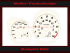 Speedometer Discs for Porsche Boxster 981 Cayman 718 GT4RS 330 Kmh 10000 RPM