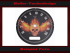 Tachoscheibe für Harley Davidson Road King FLHR 2007 bis 2016 Ø100 Mph zu Kmh