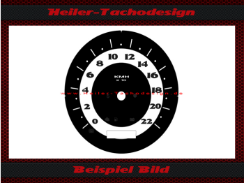 Speedometer Disc for Harley Davidson Softail Deluxe FLSTN from 2010 Ø100