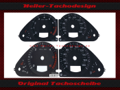 Tachoscheiben für Audi A6 4F Benzin oder Diesel RS6 Design