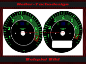 Tachometer Disc for Porsche 911 964 993 Design - 2