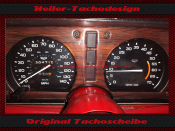 Tacho Aufkleber für Chevrolet Corvette C3 1978...