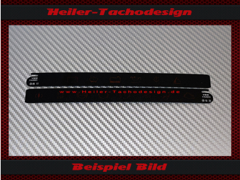 Tachosymbole Tacho Symbole Leisten für Mercedes 320 SL W129 R129 Set - 4,0