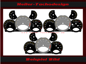 Speedometer Discs for Porsche 911 997 GT3 RS 4.0 Design 330 Kmh