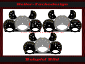 Speedometer Discs for Porsche 911 997 GT3 RS 4.0 Design...
