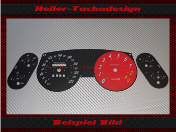 Speedometer Discs for Maserati GranSport 2006 Tachometer 9000 RPM