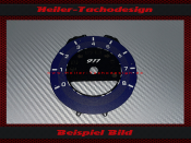Drehzahlmesser Zifferblatt für Porsche 911 992