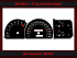 Speedometer discs for Opel Omega A Lotus 300 Kmh 7000 RPM