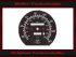 Tachoscheibe für Mercedes W124 E Klasse 160 Mph zu 260 Kmh Seriennr. 124  542 12 69