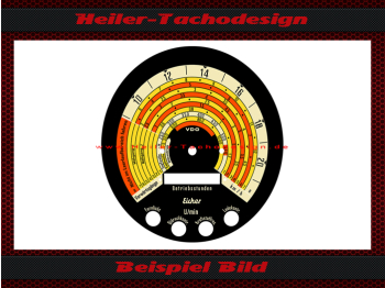 Traktormeter Speedometer Disc for Eicher EM500 VDO without overdrive