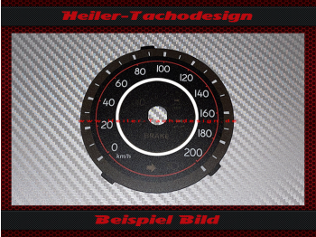 Speedometer Disc for Wrangler JL 2020 120 Mph to 200 Kmh