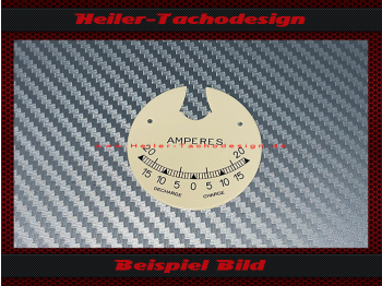 Additional Instrument Disc Speedometer Disc Amperemeter 20-0-20  Ø 45,5 mm