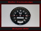 Speedometer Sticker for Pontiac GTO Rally 1965 120 Mph to...