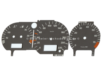 Original Speedometer Disc for VW Passat 35i T-220 DZ-7,5