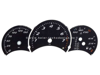Original Speedometer Disc for Porsche Boxster 986 2.5 Tiptronic Mph