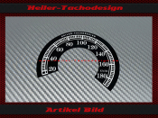 Speedometer Sticker for Harley Davidson Softail FXST 1990...