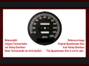 Speedometer Sticker for Harley Davidson Softail FXST 1990...